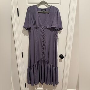 Lulus large purple dress